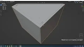 Panel Cutter: Basic workflow