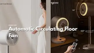 Automatic Circulating Floor Fan