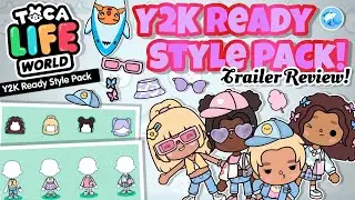 Toca Life World | Y2K Ready Style Pack trailer review!? 👕 (COMING SOON) Toca Boca