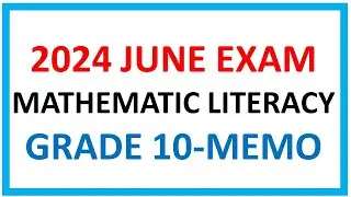 2024 JUNE EXAMS MATHEMATICAL LITERACY GRADE 10 MEMO: THUNDEREDUC