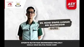 Manfaat Sports Nutrition Awareness Project Kepada Pelajar Sekolah Sukan Malaysia Pahang (SSMP)