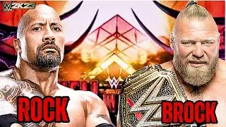 Brock Lesnar vs. the Rock - Who Will become the champion?