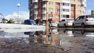 Матвей на беговеле