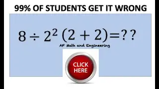 99% OF STUDENTS GET THIS QUESTION WRONG