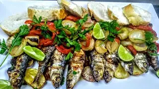 Sardinha assada. ( Memória Afetiva)
