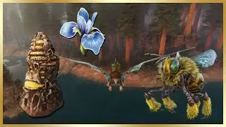 How to Tame a Bee on The Center - Ark Survival Ascended