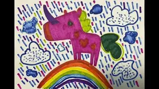 Как нарисовать ЕДИНОРОГА? How to draw a Unicorn?