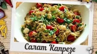 Салат Капрезе с ячменем | Пошаговый рецепт