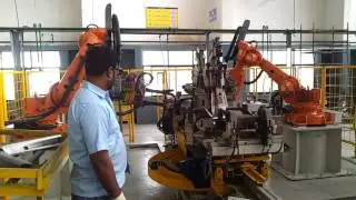 Robotic Arc Welding (CO2) :  Auto Upper Part