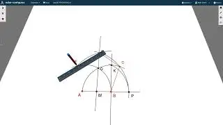 PENTAGONO a partire dal lato - Costruzione animata