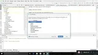 How to do download android studio software and open new project?