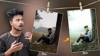 How to add REALISTIC fog in Natural Picture | Natural Photo Editing in Lightroom Mobile