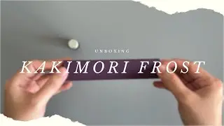 Kakimori Frost Fountain Pen Unboxing | boots & berry