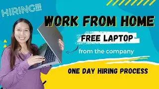 PERMANENT WORK FROM HOME WITH FREE LAPTOP | Sincerely Cath