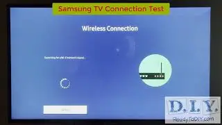 Samsung TV Test Network Connection | SMART TV CARE