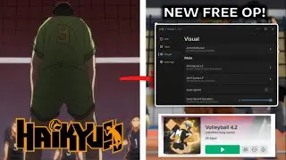 [NEW FREE OP] VOLLEYBALL 4.2 *AI PLAY* Script | {STRONG SPIKE} {AI REC} | Work on Mobile/Pc | *SOON*