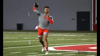 Dylan Raiola: Nation's top quarterback slinging it at Ohio State camp