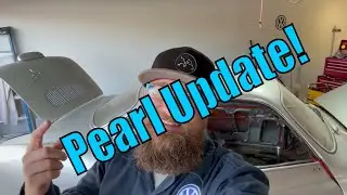 Project 1969 Vw Karmann Ghia Update! Pearl's Rusty Floor Pan!