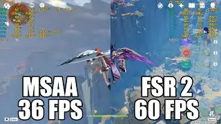 GENSHIN IMPACT 3.2 new!!! FSR setting for better FPS !!! ( GTX 960 )