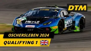 Re-Live Qualifying 1 | Motorsport Arena Oschersleben | DTM 2024