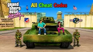 GTA Vice City | All Cheats Codes New 2025  (55 Cheats)