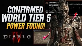 Diablo 4 CONFIRMED! World Tier 5 Power Found! HIDDEN Cow Level Found!