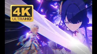 Final battle VS Raiden Shogun【Genshin Impact】【4K】
