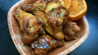 Orange Pepper Honey Wings