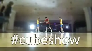 VLOG | #cubeShow | Корпоратив на Днепр-Арене, Новый год, снег