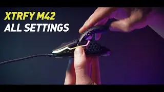 Xtrfy M42 – Adjust the shape, LED colors and settings | Video Manual