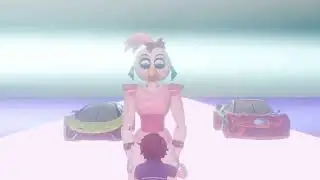 3D FNAF Security Breach test with Gregory and Glamrock Chica