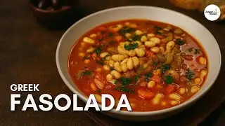 🇬🇷 Greek Fasolada: A Hearty White Bean and Vegetable Soup