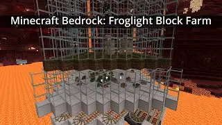 Minecraft Bedrock: Froglight Block Farm 1.19 Beta