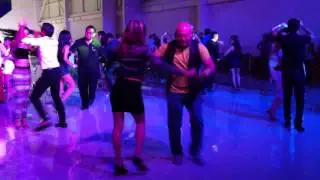 con Paulina en el Salsa Maya Fest 2014