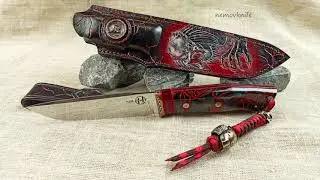Нож  "Predator".  Böhler М398,  Kirinite ™.