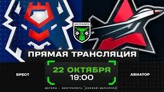 Брест - Авиатор | 22.10.2024 | Экстралига | Прямая трансляция