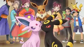 Eevee cute moments | Pokemon Journeys Episode 79