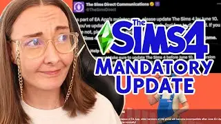 Sims 4 needs everyone to update the game to keep playing?