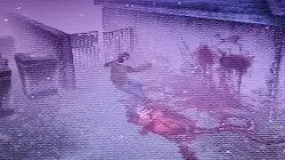 Harry slips because of the corpse - Silent Hill PS1 #silenthillps1 #playstation #easteregg