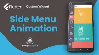 Tutorial Flutter: Menú lateral animado 1/2