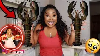 Baddie In The Kitchen Cooking Lobster (Pure Excitement)
