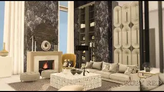 Sims 4 Neoclassical Apartment Tour | + Download 模擬市民4 新古典公寓