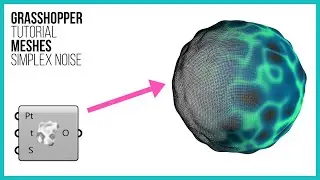 [TUTORIAL] How to build a virus with SIMPLEX NOISE on a sphere // Smooth Mesh