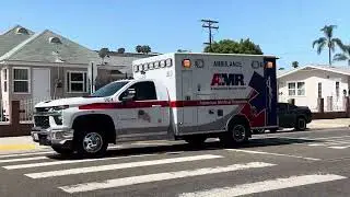 AMR San Diego Medic 81 responding to a medical emergency