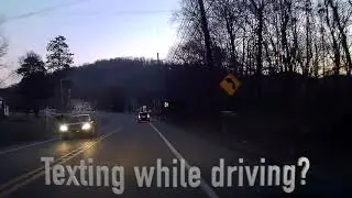 Texting While Driving or Not Looking