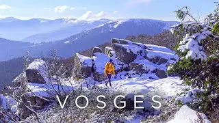 Between autumn and winter in the Vosges mountains – solo hiking film