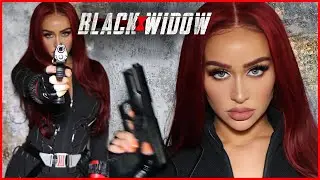 BLACK WIDOW HALLOWEEN TRANSFORMATION 2020