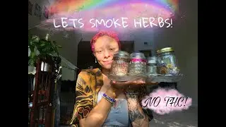 How to smoke herbs ||🌸 lavender, mugwort, & other thc alternatives for herbal medicine💐✨