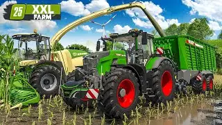 MAISERNTE-Abschluss und Hofumbau | XXL Farm #51 | FARMING SIMULATOR 25