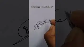 Sign your signature Chandrakant #signature #design #sign #art #youtubeshorts #viralshorts #supersign
